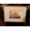 CADRE DESSIN ENFANT 74X54