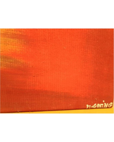PEINTURE SIGNE 90X80 