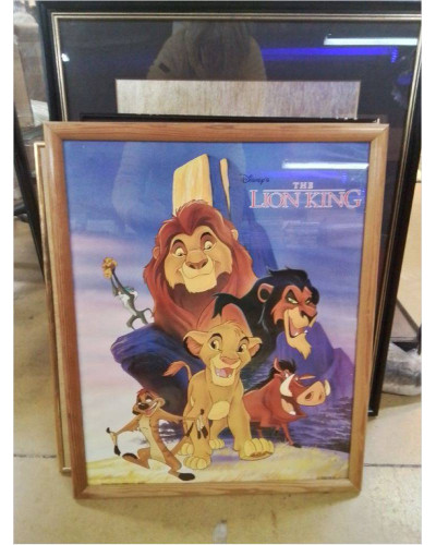 CADRE ROI LION