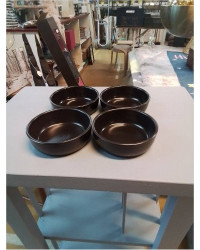 LOT DE 4 PLAT ROND 