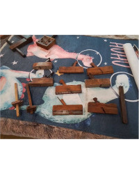 OUTILS DE DÉCORATION EN BOIS 