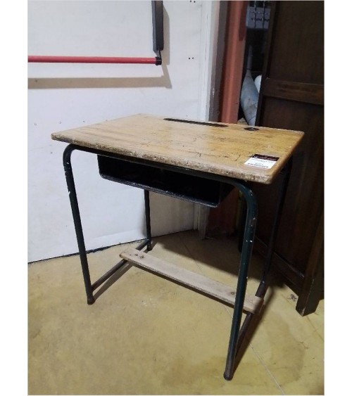 BUREAU D\'ECOLE METAL ET BOIS 