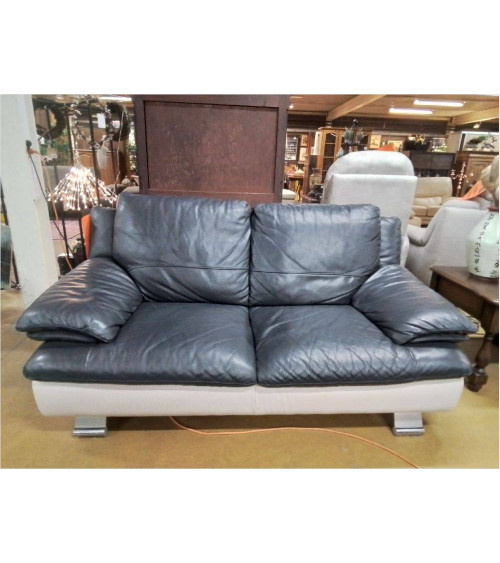 CANAPE 2 PL CUIR L 180