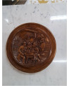 ASSIETTE DECO PLATRE MURAL 