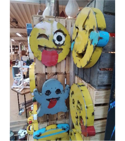 EMOJIS 30CM MÉTALLIQUE 