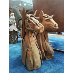 BUSTE CHEVAL PM TECK 45 CM