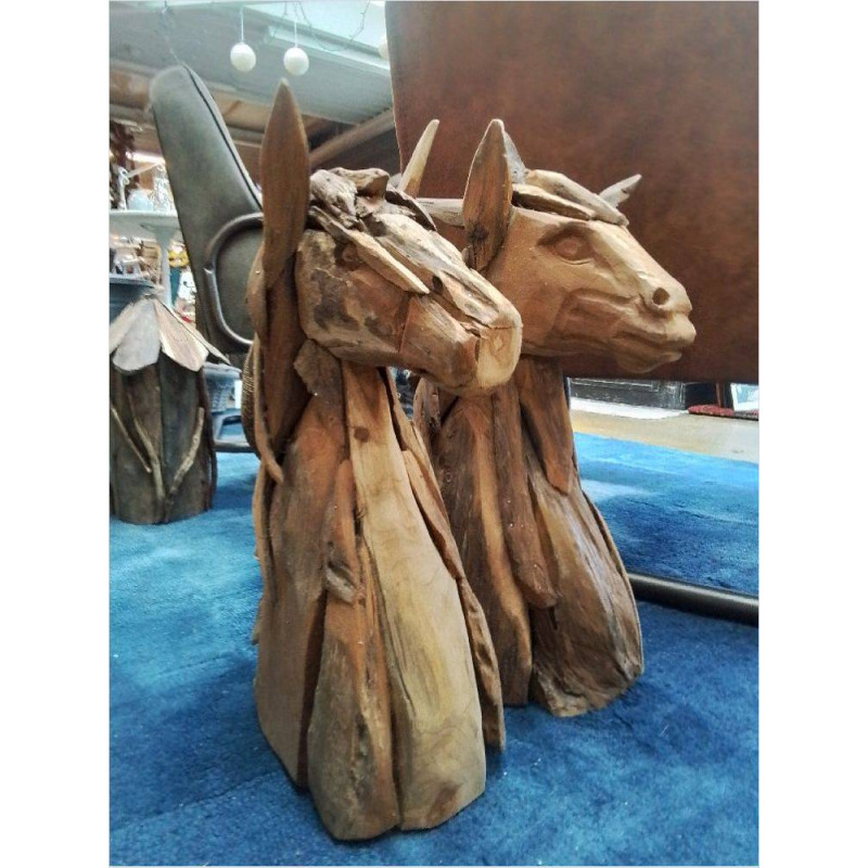 BUSTE CHEVAL PM TECK 45 CM
