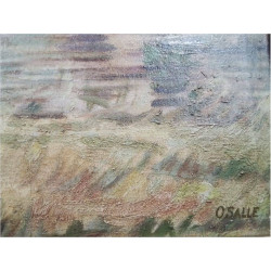 PEINTURE SIGNEE OSALLE