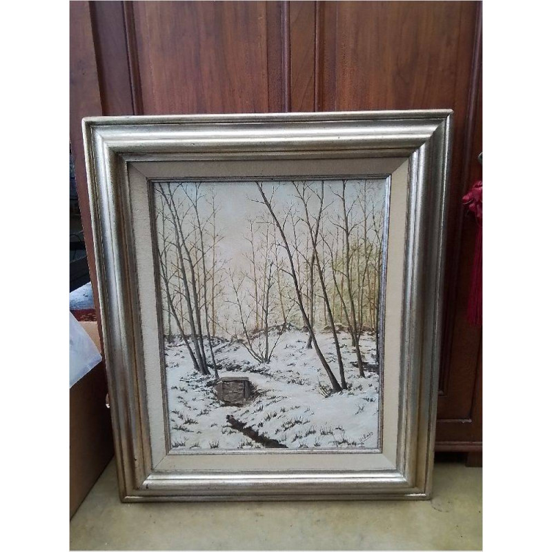 PEINTURE SIGNEE URBAIN