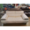 CANAPE FIXE 2 PLACES  CUIR L 185