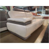 CANAPE FIXE 2 PLACES  CUIR L 185