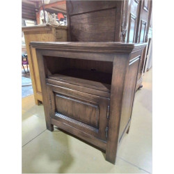 MEUBLE TV CHENE 1 PORTE