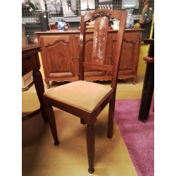 CHAISES LOT DE 6 A RESTAURER