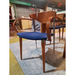 CHAISES  LOT DE 4 + 2 FAUTEUILS PACO CAPDELL ANNEES 80
