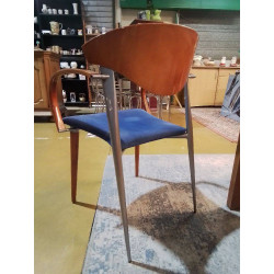 CHAISES  LOT DE 4 + 2 FAUTEUILS PACO CAPDELL ANNEES 80