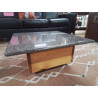 TABLE DE SALON A ROULETTES 