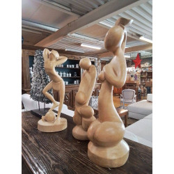 STATUE BOIS