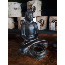 SEATED BUDDHA CANDLE 20