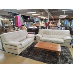 SALON 3+ 2 CUIR 