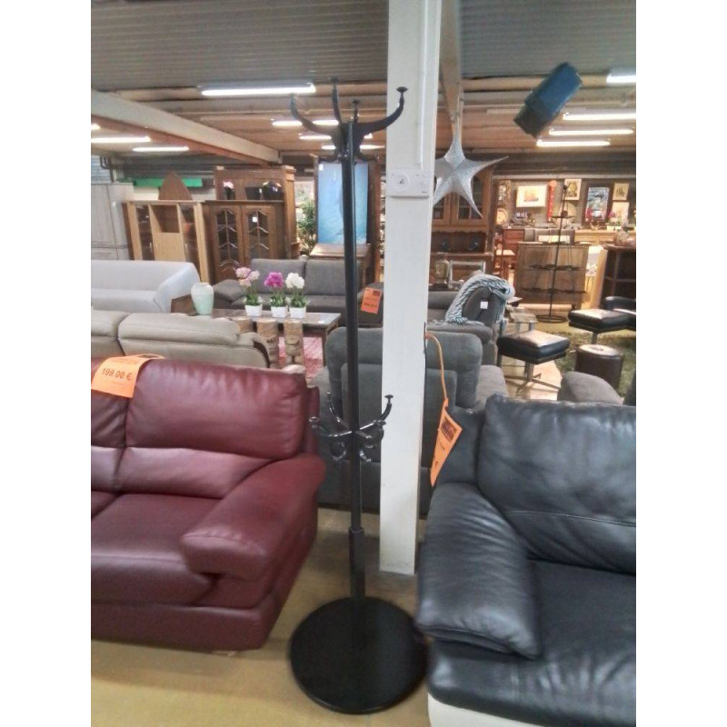 PORTE MANTEAUX METAL NOIR 