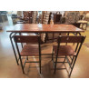 TABLE DE BUREAU + 2 CHAISES