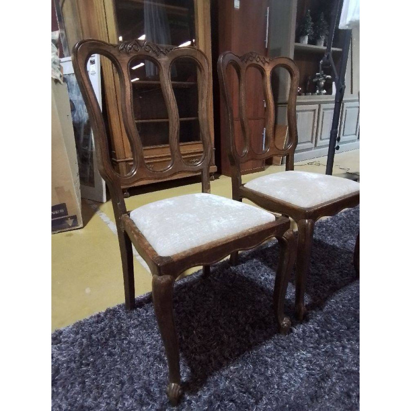 CHAISES LOT DE 6 EN L’ETAT