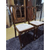 CHAISES LOT DE 6 EN L’ETAT