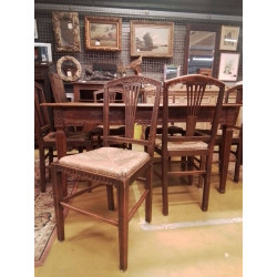CHAISES LOT DE 6 EN L’ETAT 