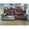 CANAPE CUIR 2 RELAX ELECTRIQUES