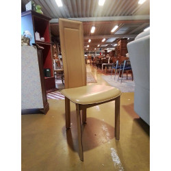 CHAISES CUIR LOT DE 6