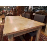 TABLE EN CHENE SANS TIROIRS 