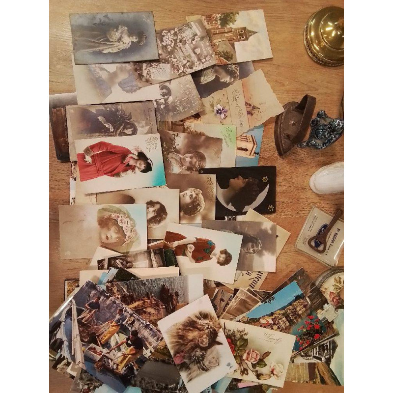 LOT DE CARTES POSTALES 