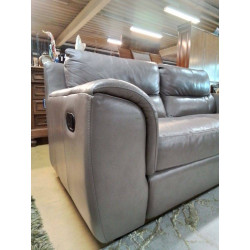 SALON CUIR 3+2 CHATEAU D’AX 2 RELAX MANUELS