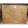 CARTE DE LA BELGIQUE 1965