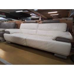 CANAPE 3 PLACES CUIR 