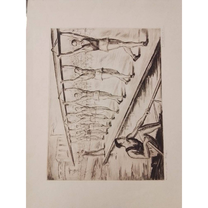 GRAVURE SIGNEE P.DAXHELET 263/400