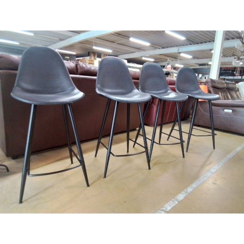 TABOURETS LOT DE 4 