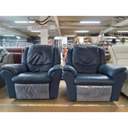 FAUTEUIL RELAX MANUEL CUIR EN L\'ETAT