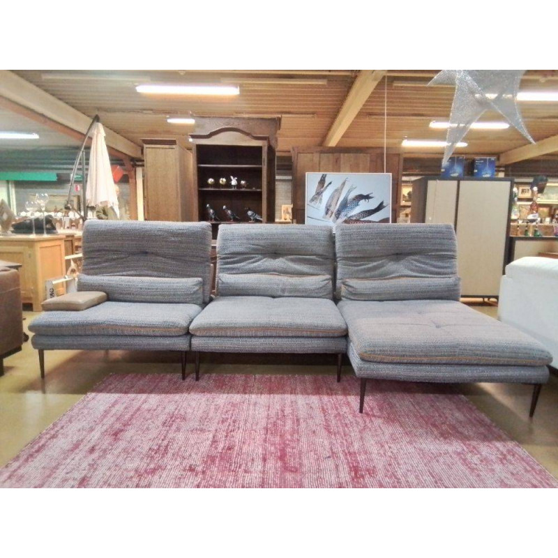 CANAPE MERIDIENNE TISSU