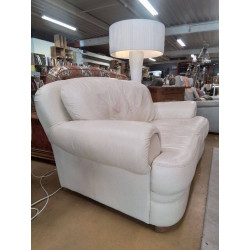 CANAPE 2 PLACES CUIR 