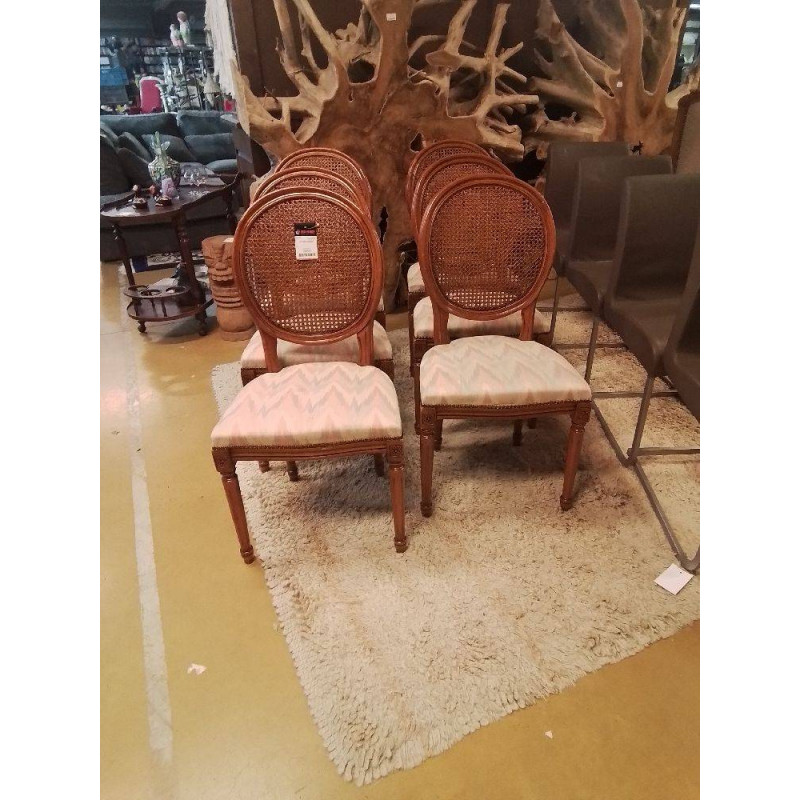 LOT DE 6 CHAISES