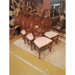 LOT DE 6 CHAISES