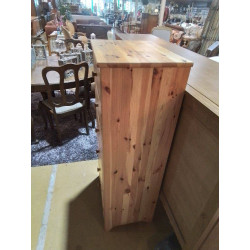COMMODE 6 TIROIRS EN PIN 