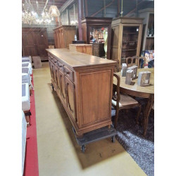 BAHUT CHENE 5 TIROIRS 5 PORTES 