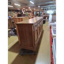 BAHUT CHENE 5 TIROIRS 5 PORTES 