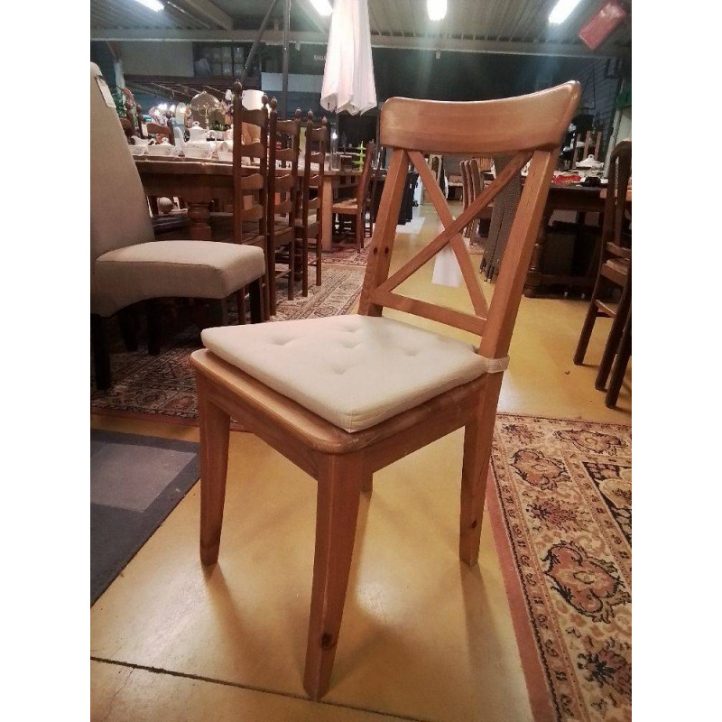 CHAISES LOT DE 4 PIN 