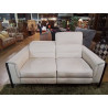 CANAPE 2 PLACES CUIR 4 MOTEURS