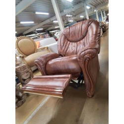 FAUTEUIL RELAX MANUEL BOIS DE ROSE