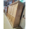 ARMOIRE 4 PORTES CHENE FULL MASSIF 