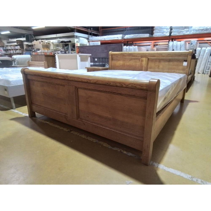 LIT 160X200 +SOMMIERS CHENE MASSIF 